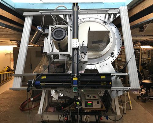 South Pole Telescope with Velmex BiSlide